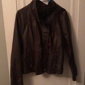 Leather jacket